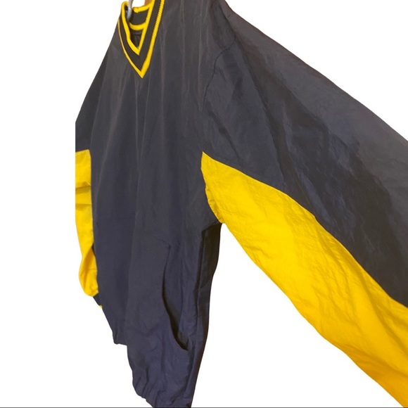 Vintage Center Nike Swoosh Pullover Windbreaker Jacket - Picture 8 of 9